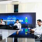 Jerry Rinoldy, ST, MT, Kepala Bidang Persandian Dinkominfo Muba saat bertemu pihak BPJS, JUmat (8/8/2025). Foto: Kominfo Muba.