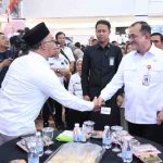 Sekda Sumsel, Edward Candra saat menghadiri dan membuka Job Fair di nAtrium PS Palembang, Rabu (6/8/2025). Foto: Humas Pemprov Sumsel.