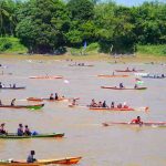 Suasana lomba ketek di Desa Lumpatran III, Sekayu, Senin (25/8/2025). Foto: Kominfo Muba.