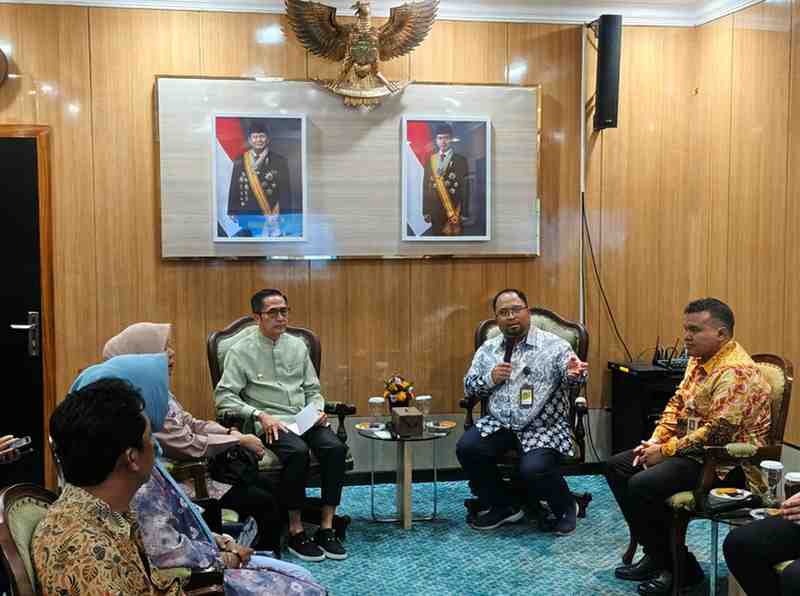 Managemen PT Pertamina Patra Niaga bertemu dengan Walikota Palembang Ratu Dewa, Jumat (8/8/2025). Foto: Kominfo Palembang.