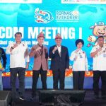 Sekda Sumsel, Edward Candra hadiri dan membuka meeting Pekan Olahraga Nasional (Pornas) Korps Pegawai Republik Indonesia (KORPRI) XVII, Chef de Mission (CdM) Meeting I yang digelar di Hotel Aryaduta Palembang, Kamis (7/8/2025). Foto: Humas Pemprov Sumsel.