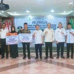 Para calon mahasiswa asal Muba yang mendapat beasiswa dari Pemkab Muba, Rabu (20/8/2025). Foto: Kominfo Muba.