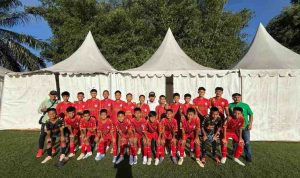 Para pemain SSB SONS U-13 usai pertandingan perdana, Selasa (2/9/2025). Foto: ISt