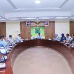 Wabup Muba, Rohman menerima kedatangan tim BPK RI Sumsel, Rabu (3/9/2025). Foto: Kominfo Muba.
