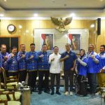 Walikota Palembang, Drs H Ratu Dewa, MSi dan jajarannya, menerima audiensi dari Praktisi Sumber Daya Manusia (SDM) Bersatu Sumatera Selatan, Senin (15/9/2025). Foto: Kominfo Palembang.