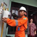 Ilustrasi pemasanghan jaringan gas alam. Foto: IST