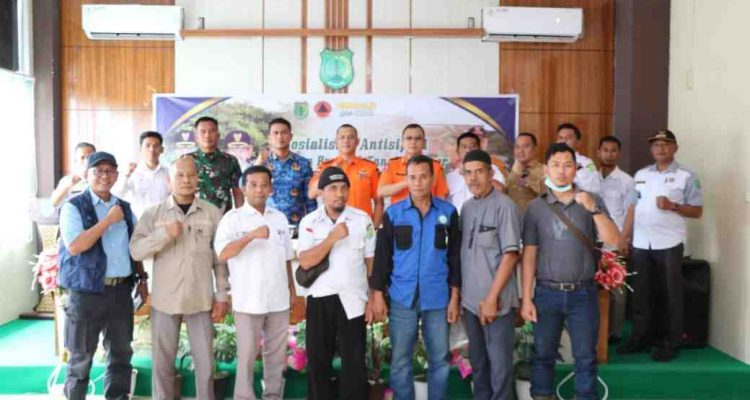 Kegiatan Sosialisasi & Antisipasi Pencegahan Banjir dan Tanah Longsor yang digelar Pemkab Muba melalui Kecamatan Babat Supat pada Rabu (17/09/2025) di Kantor Camat Babat Supat. Foto: Kominfo Muba.