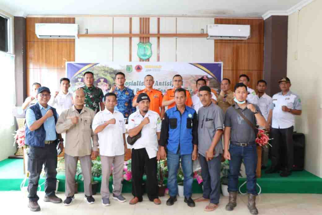 Kegiatan Sosialisasi & Antisipasi Pencegahan Banjir dan Tanah Longsor yang digelar Pemkab Muba melalui Kecamatan Babat Supat pada Rabu (17/09/2025) di Kantor Camat Babat Supat. Foto: Kominfo Muba.