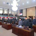 Suasana pembukaan rapat paripurna DPRD Muba, dengan agenda mendengarkan penjelasan Bupati HM Toha tentang RAPBD Perubahan TA 2025, Senin (1/9/2025). Foto: Kominfo Muba.