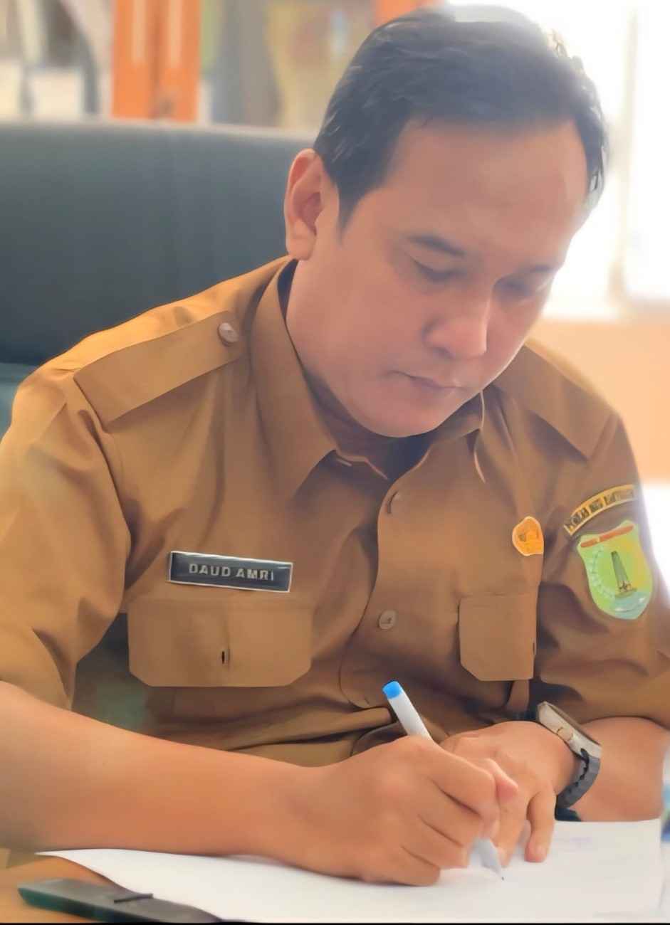 Daud Amri, Plt Kadis Kominfo Muba. Foto: Kominfo Muba.