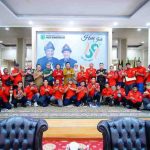 Bupati Muba, HM Toha menerima para pengurus Cabang Federasi Serikat Buruh Perkebunan Indonesia (FSBPI) Kabupaten Muba, Senin (20/10/2025). Foto: Kominfo Muba.