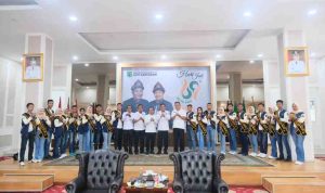Para Duta Kesetiakawanan Muba saat silaturrahim dengan Bupati Muba, HM Toha, Rabu (1/10/2025). Foto: Kominfo Muba.
