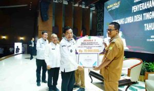 Bupati Muba, HM Toha saat membuka sosialisasi akuntabilitas pengelolaan dana desa, di Opproom Pemkab Muba, Rabu (15/10/2025). Foto: Kominfo Muba.