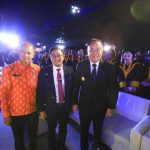 Wagub Sumsel, Cik Ujang menghadiri wisuda lulusan Poltekpar Palembang, Rabu (15/10/2025) malam. Foto: Humas Pemprov Sumsel.