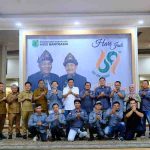 Bupati Musi Banyuasin H M Toha Tohet SH menerima kunjungan silaturahmi Pengurus Dewan Pimpinan Daerah (DPD) Pro Jurnalis Media Siber (PJS) Provinsi Sumatera Selatan di Pendopoan Griya Bumi Serasan Sekate, Selasa (28/10/2025). Foto: Kominfo Muba.