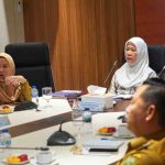 Ketua PKK Sumsel, Febrita Lustia memimpin rapat rencana festival rempah 2025. Foto: Humas Pemprov Sumsel.