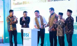 Gubernur Sumsel, Herman Deru iktu peresmian gedung Pavilion BSI Regional III Palembang, Selasa (18/11/2025). Foto: Humas Pemprov Sumsel.