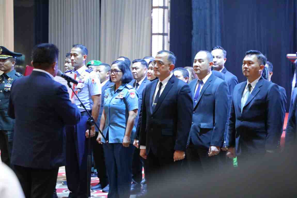 Pemerintah Provinsi Sumatera Selatan (Sumsel) resmi melantik Badan Koordinasi Hubungan Masyarakat (Bakohumas) periode 2025–2030, Senin (24/11/2025). Foto: Kominfo Palembang.