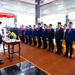 Bupati Muba, HM Toha melantik sejumlah kepala dinas di lingkungan Pemkab Muba, Selasa (4/11/2025). Foto: Kominfo Muba.