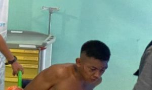 lilin Riski saat ditangkap Polsek Sungai Lilin, Muba, Senin (3/11/2025). Foto: IST/Dok Polsek Sungai Lilin.