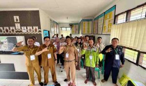 Kegiatan Sosialisasi, Pembentukan dan Penguatan Kapasitas PPID Desa. Kegiatan ini diselenggarakan di Kantor Desa Sialang Agung, Kecamatan Plakat Tinggi, Selasa (11/11/2025), Foto: Kominfo Muba.