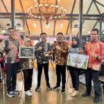 LPPL Radio Gema Randik 97 FM Muba berhasil meraih gelar Reporter Berita Indonesia Terbaik pada malam puncak Persada.ID Award 2025 yang berlangsung di Pendopo Agung Kabupaten Purworejo, Jawa Tengah, Rabu (26/11/2025). Foto: Kominfo Muba.