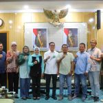 Walikota Palembang, Ratu Dewa saat menerima pengurus Pro JurnalisMedia Siber (PJS) Sumsel, Kamis (20/11/2025). Foto: Dok PJS Sumsel.