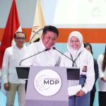 Gubernur Sumsel, Herman Deru saat hadir di Workshop Artificial Intelligence (AI) dan Digital Marketing, Universitas MDP Palembang, Rabu (17/12/2025). Foto: Humas Pemprov Sumsel.