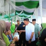 Gubernur Sumatera Selatan (Sumsel) Dr. H. Herman Deru menghadiri peringatan Hari Lahir (Harlah) Nahdlatul Ulama (NU) ke-103 yang dirangkaikan dengan peringatan Isra Mi'raj dan Tabligh Akbar di Pondok Pesantren Darul Istiqomah, Desa Karang Agung, Sungai Kubu, Kecamatan Lalan, Kabupaten Musi Banyuasin (Muba), Rabu (25/1/2026). Foto: Humas Pemprov Sumsel.