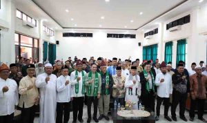 Ratusan perwakilan ulama se Sumatera dan Jawa kumpul di Asrama Haji Palembang, Sabtu (24/1/2026). Foto: Kominfo Palembang.