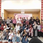 Para peserta dan tamu undangan pada acara pagelaran “Rindu Dua Penyair” yang digelar Dewan Kesenian Palembang di Gedung Kesenian Palembang, Jumat (16/1/2026). Foto: Kominfo Palembang.