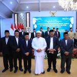 Gubernur Sumatera Selatan, Dr. H. Herman Deru secara resmi mengukuhkan pengurus LPTQ Provinsi Sumatera Selatan dan FU3SS periode 2025–2029 di Griya Agung, Palembang, Selasa (3/3/2026). Foto: Humas Pemprov Sumsel.