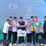 Gubernur Sumatera Selatan (Sumsel) Dr. H. Herman Deru melakukan ground breaking pembangunan fly over sekaligus meresmikan jalan khusus angkutan batubara milik PT Baturona Adimulya di Jalan Palembang–Betung, Kabupaten Musi Banyuasin, Rabu (11/3/2026). Foto: Humas Pemprov Sumsel.