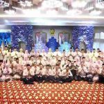 Gubernur Sumsel, Herman Deru bersama salah satu kepala daerah di Sumsel dan jajarannya saat open house di Griya Agung, Minggu (22/3/2026). Foto: Humas Pemprov Sumsel.