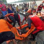 Tim gabungan berhasil mengevakuasi korban tenggelam di Sungai Musi, tepatnya di RT 004 Dusun II Desa Lumpatan, Kecamatan Sekayu, Kabupaten Musi Banyuasin, Sabtu (7/3/2026). Foto: Kominfo Muba.