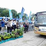 Gubernur Sumsel, Herman Deru melepas mudik gratis Pemprov Sumsel tahun 2023 lalu. Foto: Doksumselprov.go.id.