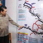 Sekretaris Daerah Muba Drs Syafaruddin MSi, turun langsung meninjau kesiapan Posko Terpadu Pengamanan dan Pelayanan. Peninjauan dilakukan di Desa Epil, Kecamatan Lais, serta di Kecamatan Babat Supat, Selasa (17/3/2026). Foto: Kominfo Muba.