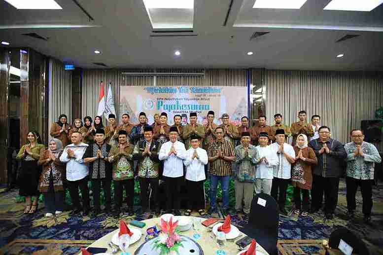 Wakil Gubernur Sumatera Selatan (Sumsel) Cik Ujang menghadiri acara buka puasa bersama Dewan Pimpinan Wilayah (DPW) Paguyuban Keluarga Besar Pujakesuma (Pujakesuma) Sumsel di Hotel Arista Palembang, Sabtu (7/3/2026).Foto: Humas Pemprov Sumsel.