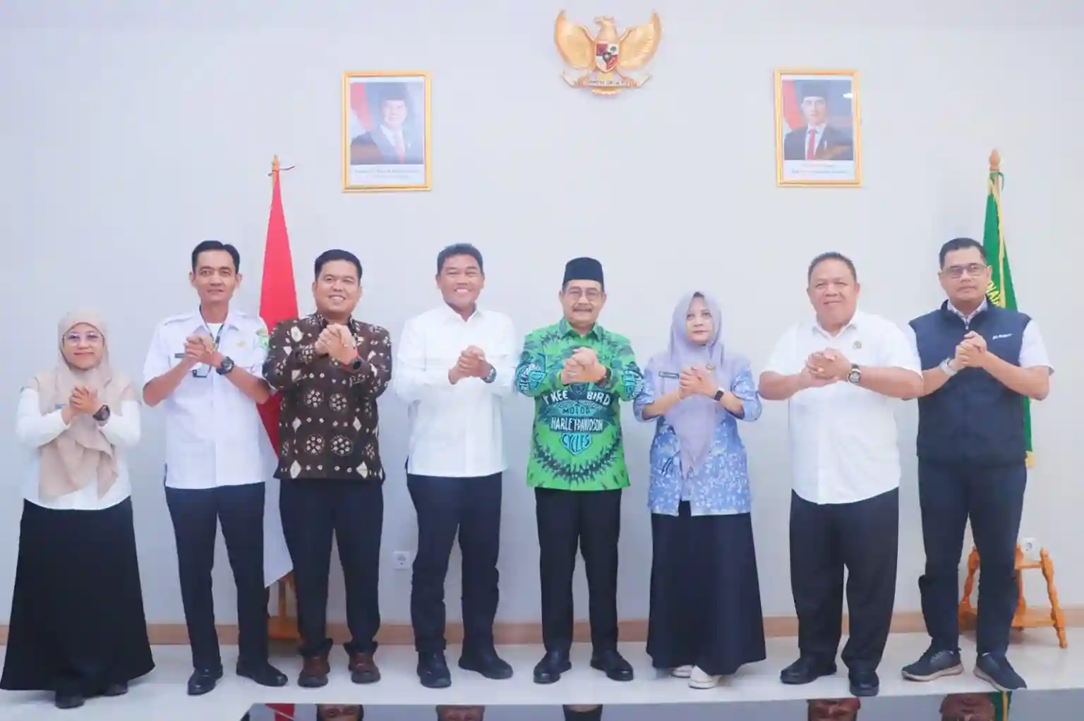 Wakil Bupati Musi Banyuasin, Abdur Rohman Husen melakukan koordinasi dengan Direktorat Jenderal Penataan Agraria Kementerian ATR/BPN di Jakarta, Rabu (4/3/2026). Foto: Kominfo Muba.