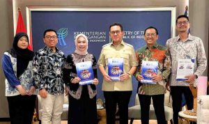 Audiensi dengan Kementerian Perdagangan Republik Indonesia pada tanggal 21 April 2026 di Jakarta untuk membahas rencana penyelenggaraan The 2 nd IBOS Expo 2026 (Indonesia Brand & Business Opportunity Show). Foto: IST/Ibos expo