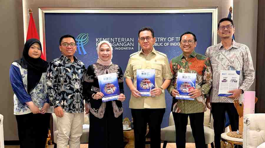 Audiensi dengan Kementerian Perdagangan Republik Indonesia pada tanggal 21 April 2026 di Jakarta untuk membahas rencana penyelenggaraan The 2 nd IBOS Expo 2026 (Indonesia Brand & Business Opportunity Show). Foto: IST/Ibos expo