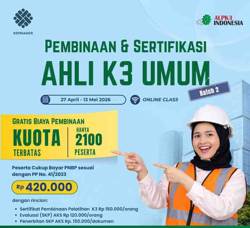 Ilustrasi Pembinaan K3. Foto: Humas Kemenaker RI.