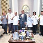 Ketua DPRD Sumsel, Andie Dinialdie, menerima kunjungan audiensi dari Kepala Kanwil Dirjen Pajak (DJP) Sumsel dan Babel, Retno Sri Sulistyani Foto: IG Humas DPRD Sumsel.
