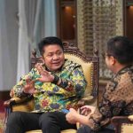 Gubernur Sumsel, Herman Deru saat menjelaskana tentang strategi tekan angka kemiskinan. Foto: Humas Pemprov Sumsel.