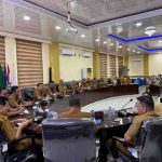 Silaturahmi dan konsolidasi internal di Badan Pengelola Pajak dan Retribusi Daerah (BPPRD), Dinas Koperasi dan UKM, dan Dinas Pendidikan dan Kebudayaan Kabupaten Mubs, Selasa (7/4/2026). Foto: Kominfo Muba.