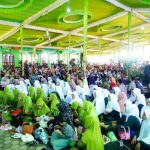 Bupati Musi Banyuasin (Muba), HM Toha Tohet, SH menghadiri prosesi Haflah Akhirussanah dan Khatmil Qur’an santri Pondok Pesantren Al-Hikmah di Desa Cinta Karya, Kecamatan Plakat Tinggi, Minggu (12/04/2026). Foto: Kominfo Muba.
