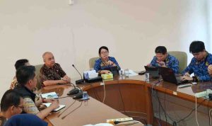 Jajaran Pemkab Muba rapat pembahasan lanjutan bersama Kantor Regional VII Badan Kepegawaian Negara (BKN) Palembang dan Komite Talenta, yang digelar di Kantor Regional VII BKN Palembang, Kamis (23/4/2026). Foto: Kominfo Muba.