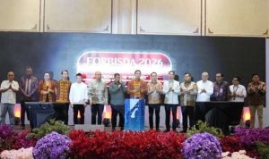 WAKIL Ketua DPRD Sumsel, H. Nopianto, SSos, MM menghadiri pembukaan Forum Bisnis Daerah (Forbisda) 2026 yang digelar BPD HIPMI Sumsel di The Sultan Convention Center, Palembang, Rabu (29/4/2026). Foto: IG Humas DPRD Sumsel.