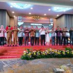 Gubernur Sumsel, Herman Deru menghadiri peluncuran Sultan Muda Ekspora 2026 di Ballroom Sriwijaya Kantor OJK Provinsi Sumatera Selatan pada Selasa (21/04/2026). Foto: Kominfo Muba.