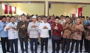 Wabup Muba, Rohman saat hadir pada pembukaan pelatihan pemotong hewan dan tata kelola hewan kurban, Jumat (16/5/2026). Foto: Kominfo Muba. Wabup Muba, Rohman saat hadir pada pembukaan pelatihan pemotong hewan dan tata kelola hewan kurban, Jumat (16/5/2026). Foto: Kominfo Muba.
